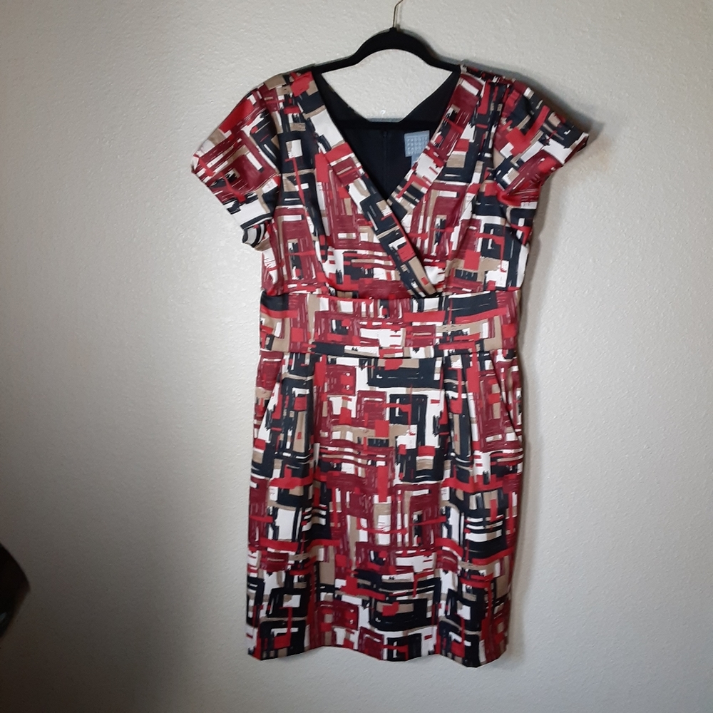 RABBIT RABBIT RABBIT Print Dress  Size16